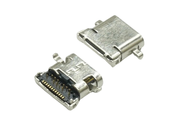 USB 3.1TYPE C 沉板DIP+SMT短体四脚插板